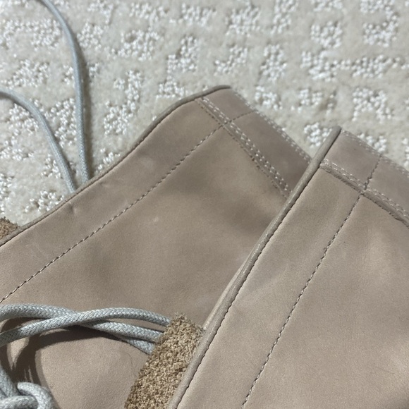 Jeffrey Campbell’s soft, leather, tall, heel boot lace front inside zipper - Picture 5 of 8